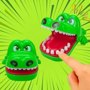 Brinquedo Crocodilo Que Morde o Dedo