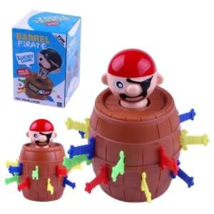Brinquedo Pula Pirata Mini Barril