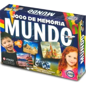 Jogo De Memória Mundo 50 Peças