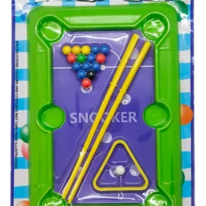 Brinquedo Conjunto Mini Sinuca De Plástico