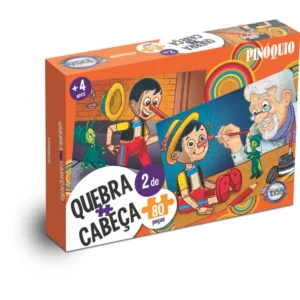 Quebra-Cabeça Pinóquio 2 x 80 pçs