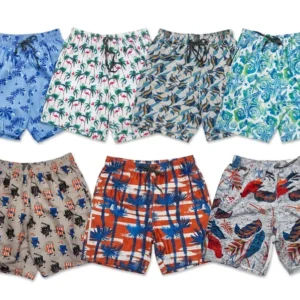 Short De Praia Estampado Masculino - Estampas Variadas