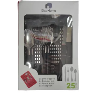 Conjunto De Talheres Na Caixa 25pçs - IDeeHome