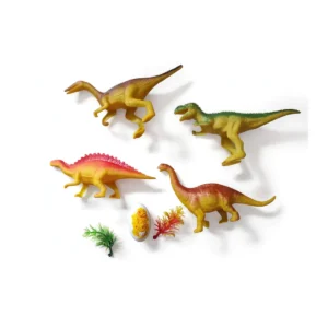 Kit  4 Dinossauros De Plástico Forest Dinosaur - ToyKing