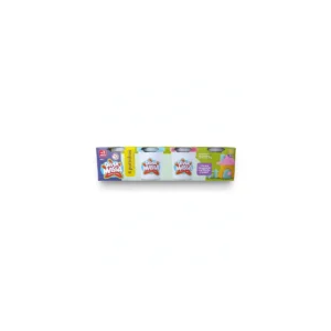 Kit 4 Potinhos de Massinha Diver Massa - Diver Toys