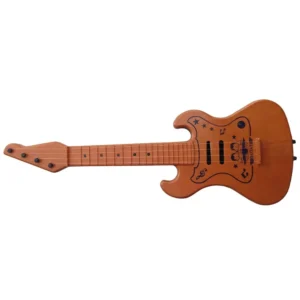 Guitarrinha Infantil de Brinquedo - 4 Cordas Nylon Transparente