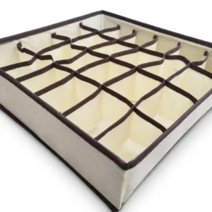 Cesto Organizador De Gavetas Colmeia 24 Divisórias 32x32x10cm