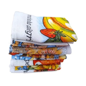 Pacote C/12 Panos De Prato Estampados