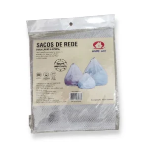 Saco De Rede Para Lavar Roupa 30cm x 40cm - Home Art