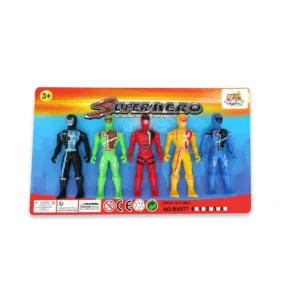 Kit 5 Bonecos Super Hero - ToyKing