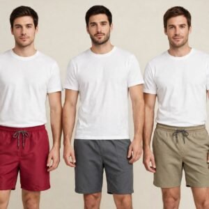 Bermuda Masculina Tactel Praia - Cores Variadas