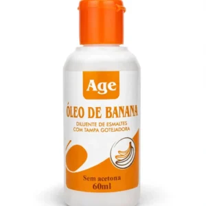 Óleo De Banana Diluente De Esmaltes 60ml - Age