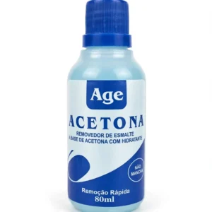 Removedor De Esmalte Com Acetona 80ml - Age