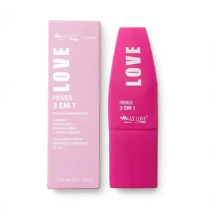 Primer Max Love 3 em 1 - 30ml - Pré Maquiagem Hidratante Vitamina C